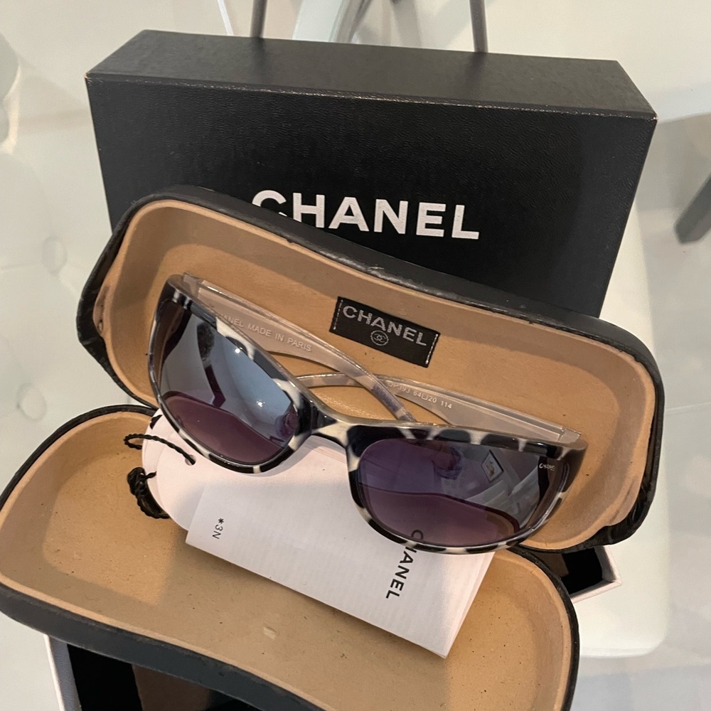 Chanel Snow Leopard Sunglasses